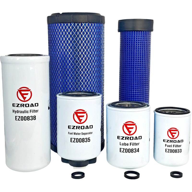 Maintenance Filter Kit for Case 1840 1845C Air Hyd Lube Fuel Water Separator