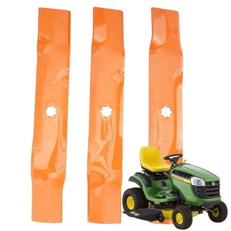 GY20852 Deck Blade 3 Pack for John Deere E140 LA145 D160 S170 E170 Mower