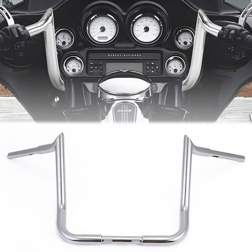 DURAFORCE 14" Rise Meathook Ape Hanger Handlebar for Harley Electra Glide Street Glide