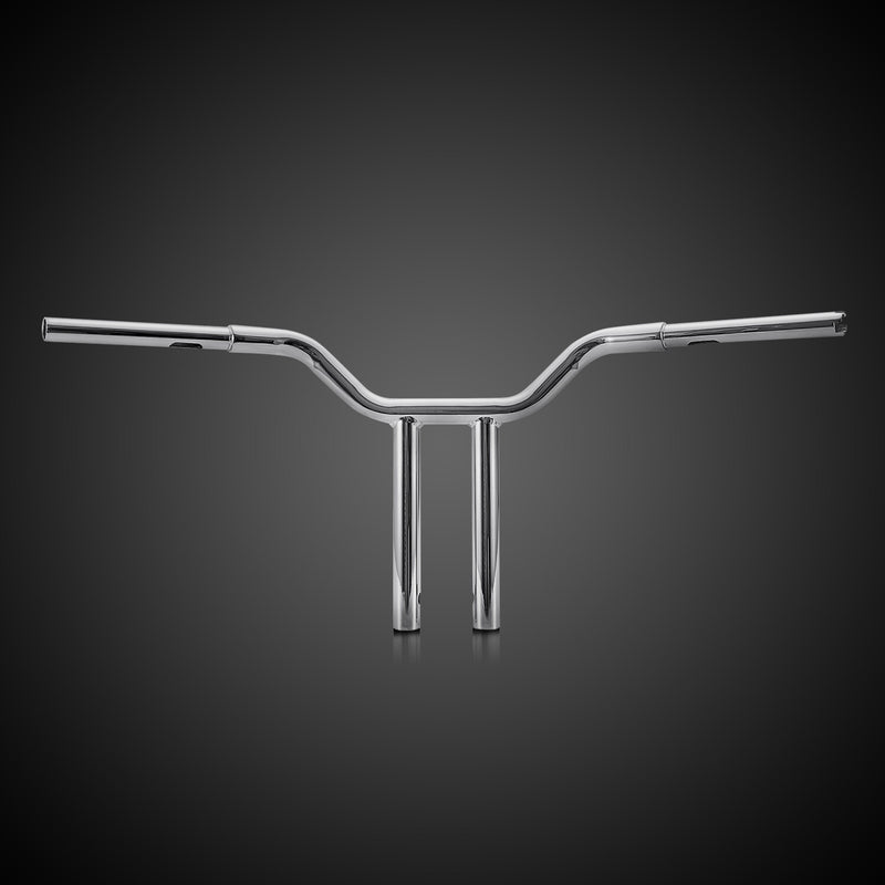 Chrome 14" MX-T Bars Handlebar for Harley Sportster XL Iron 883 1200 48 FLST