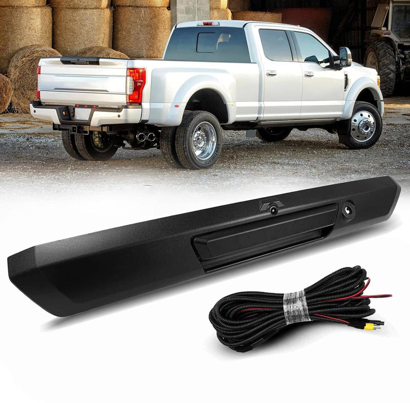 Tailgate Handle with Rear View Backup Camera for Ford Super Duty 2017-2022