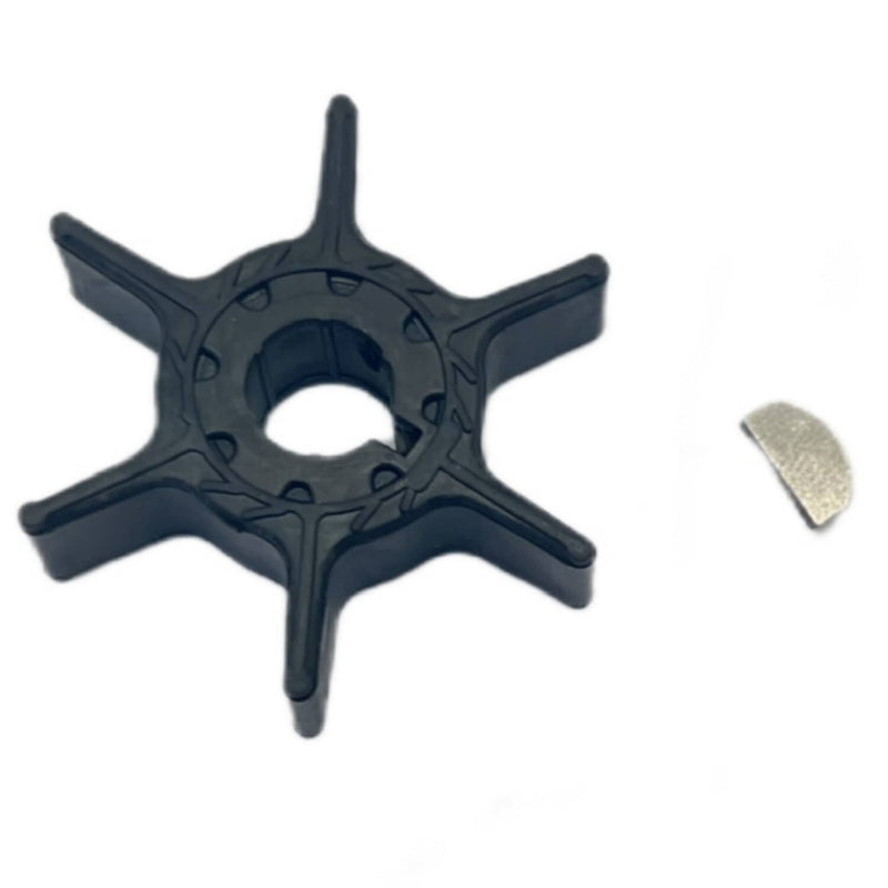 DURAFORCE 68T-44352-00 Water Pump Impeller With Key for Yamaha 4-Stroke 6 8 9.9 HP Outboar