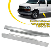 DURAFORCE Front Door Outer Rocker Panel for Chevy Express for GMC Savana 1996-2014 Left Ri