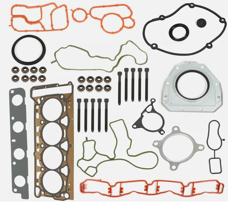 Engine Cylinder Head Gasket Seal Bolts Set Kit for VW Tiguan Audi A4 Q5