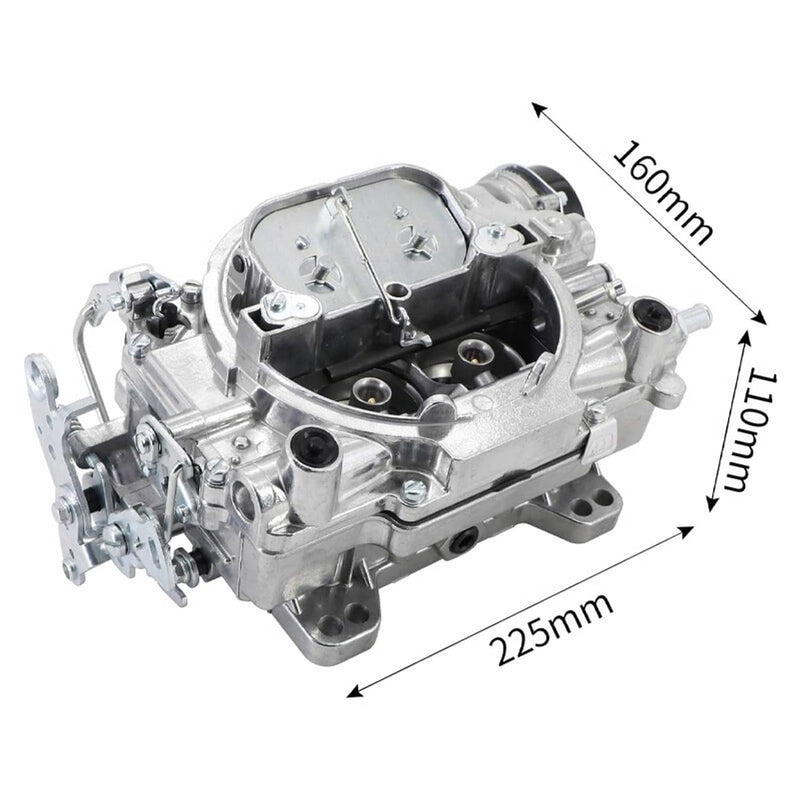 1403 4 Barrel Carburetor Electric Choke 500 CFM Replacement for Edelbrock