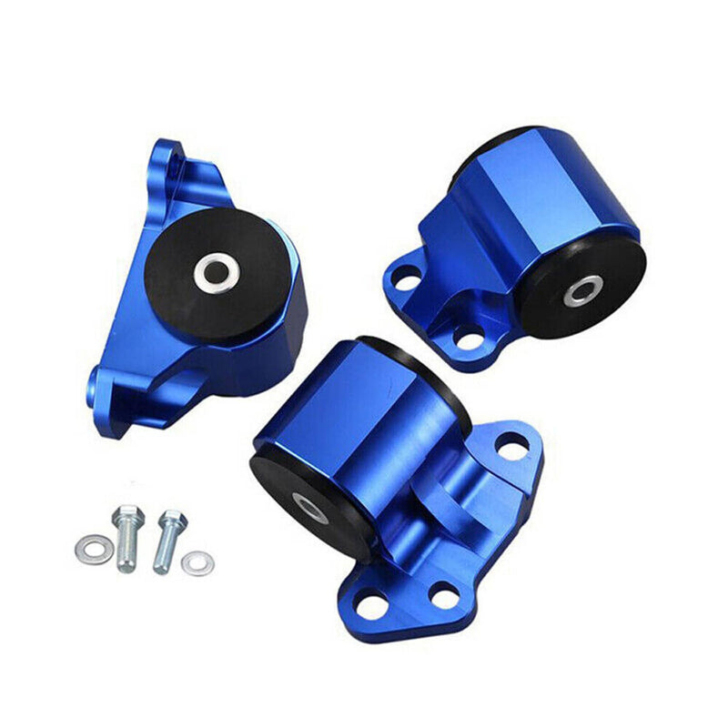 Aluminum Billet 2 Bolt Engine Mount Kit for EG EH DC D15 D16 B16 B18 Swap