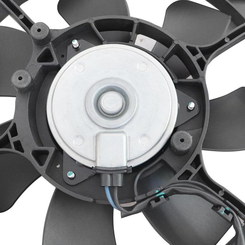 AC Condenser Radiator Cooling Fan Assembly for Honda HR-V 2016-2018 2Pcs