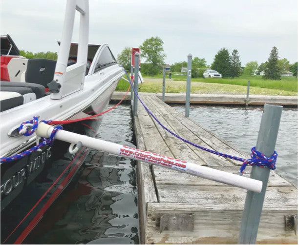 DURAFORCE Criss Cross Poles for Boat Mooring Docking Replaces Dock Pier Bumpers Whips