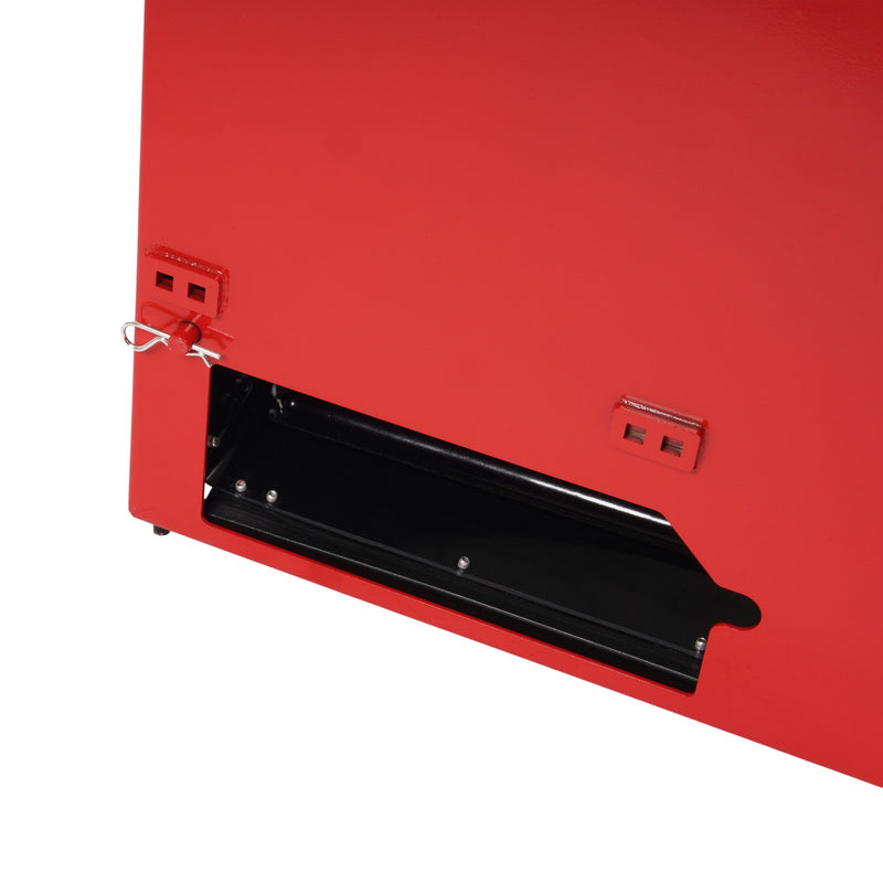 Side Mount Grass Catcher Frame for Universal Red Black Powder Coated