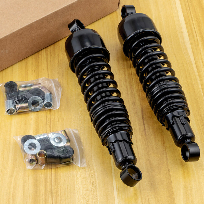 13" Rear Absorbers Shocks for Harley Dyna Super Glide FXD 1995-2010 Black