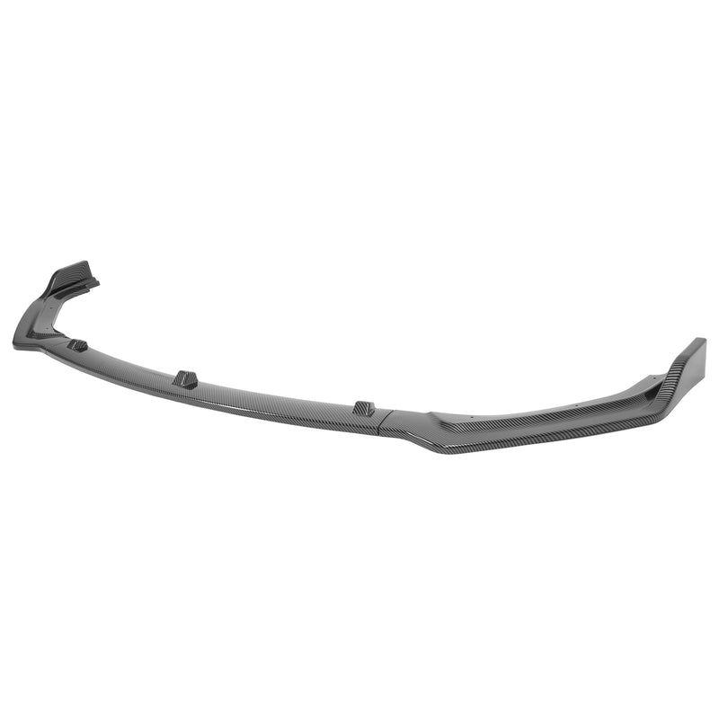 Carbon Fiber Color Front Bumper Lip Splitter for Infiniti 2018-24 Q50 Luxe Base