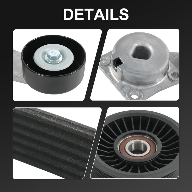 Serpentine Belt Drive Component Kit for Ford F-150 Lincoln Mercury V8 2005-2014