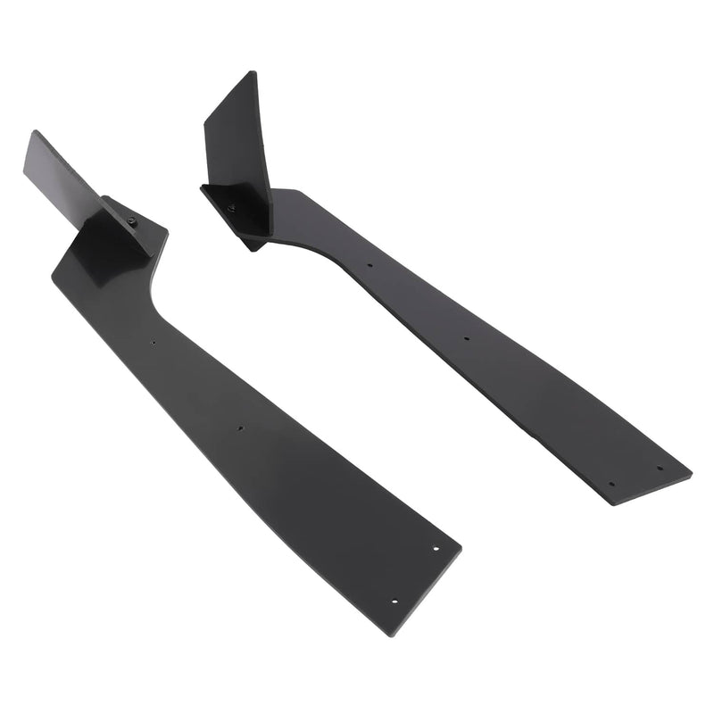 DURAFORCE Rear Bumper Diffuser Rear Side Splitter PE for Ford Mustang 2018-2021 19 20