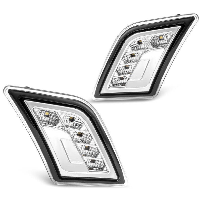 LED Bumper Side Marker Lights for Mercedes-Benz C300/C350/C63 AMG 4-Door 08-11