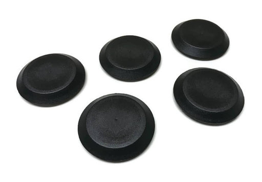 DURAFORCE 1 Inch Black Plastic Flush Mount Hole Plug for Sheet Metal Auto Body Panel (5)