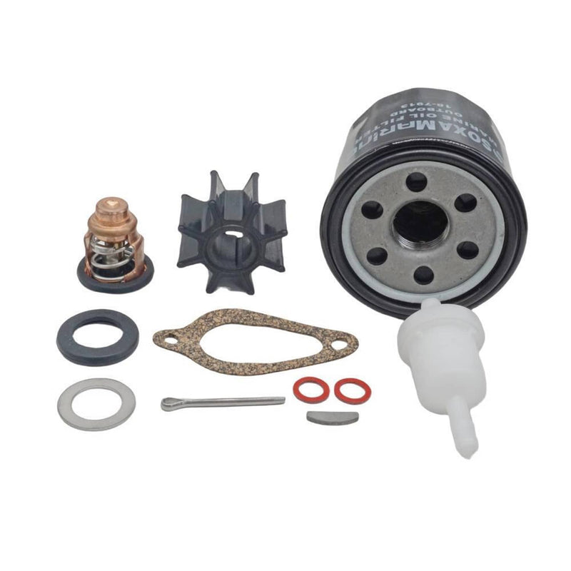 DURAFORCE 8M0120838 Carb Maintenance Kit for Mercury Mariner 10HP 15HP 20HP Outboard