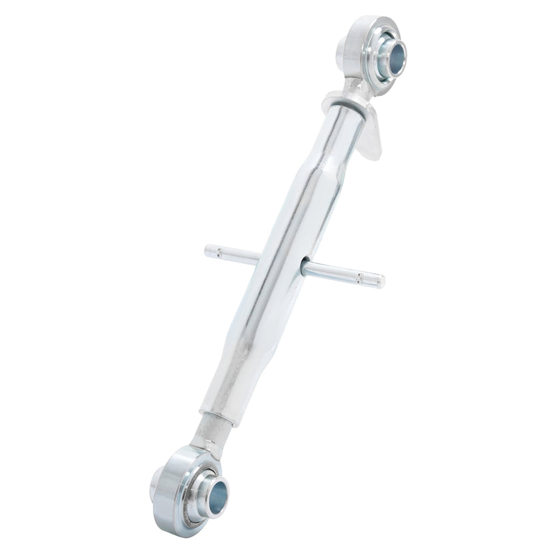 Adjustable Galvanized 3-Point Hitch Top Link for Category 1 Tractors 15" Body