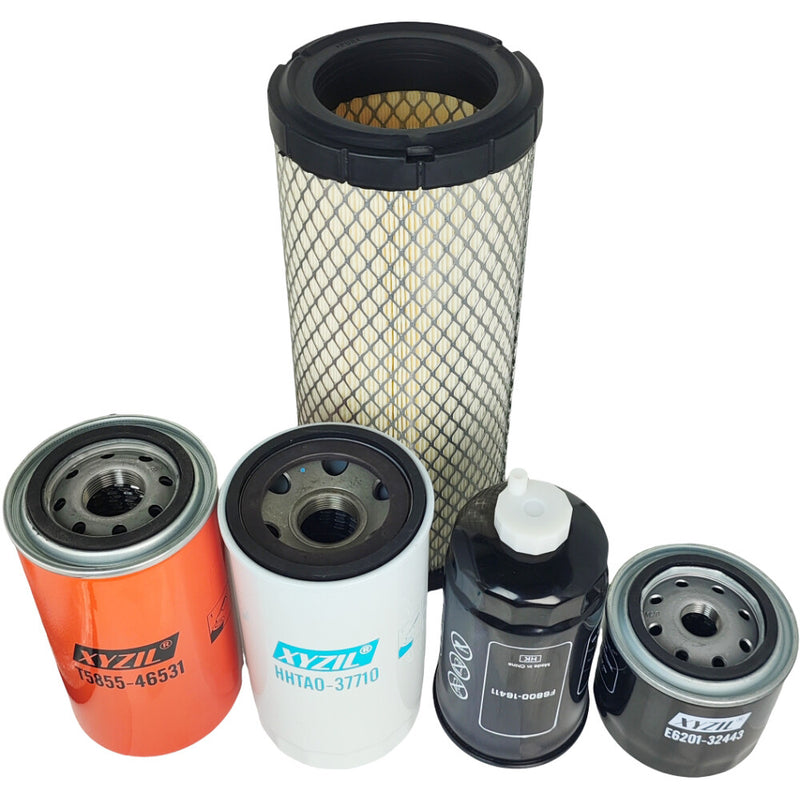 Maintenance Filter Kit for Kioti CK3510 CK4010 HST Compact Tractor
