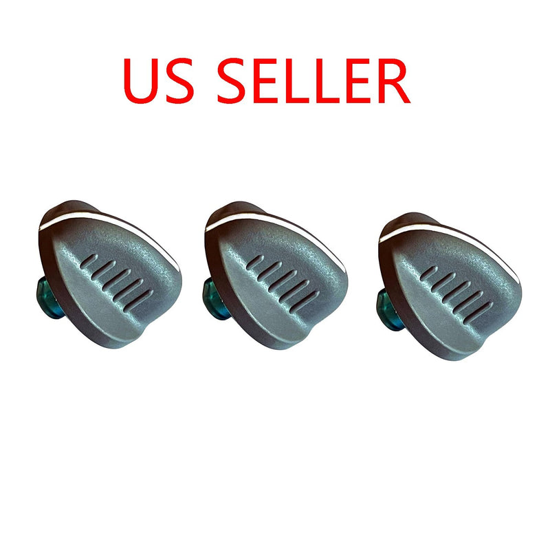 Heater A/C Fan Dials Speed Control Knob Set of 3 for 1995-98 Chevy Silverado