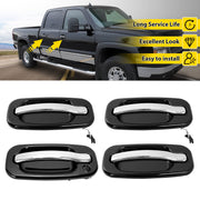 DURAFORCE 4X Outer Door Handles for Chevy Silverado for GMC Sierra for Cadillac 1999-2006