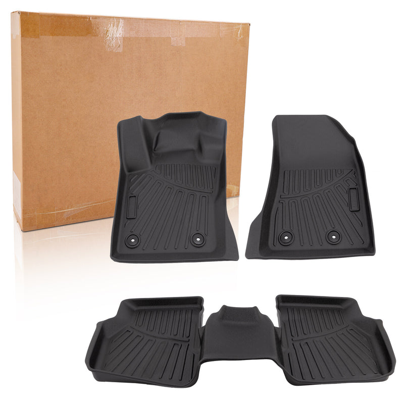Car Floor Mats for Jeep Compass 2017-2024 2025 TPE Rubber Liners Accessories