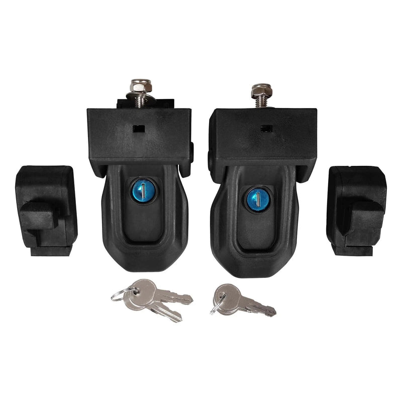 For 2018-2023 Jeep Wrangler JL JLU Hood Lock Catch Bracket Latches Buckle Kit