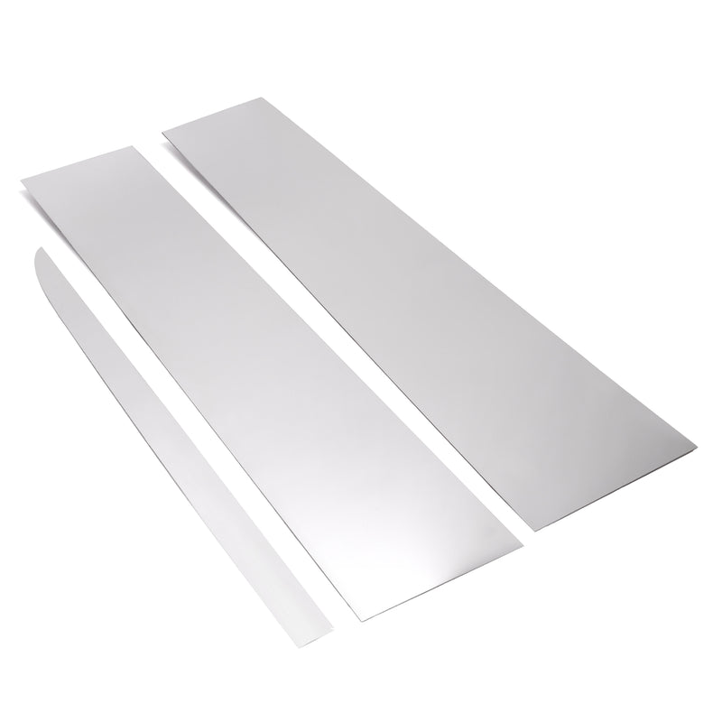 Stainless Steel Pillar Post Trim for Chevy Silverado Sierra for GMC 2019-2025