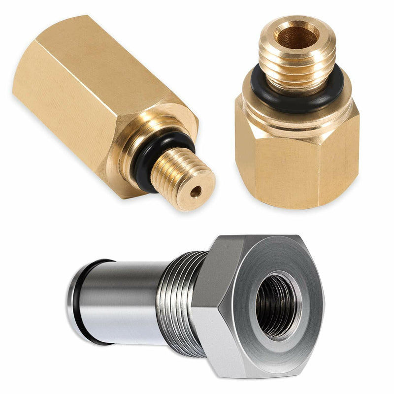 Air Test Fitting Tool & Oil Rail Adapter Leak Test Kit for Ford 6.0L Powerstroke
