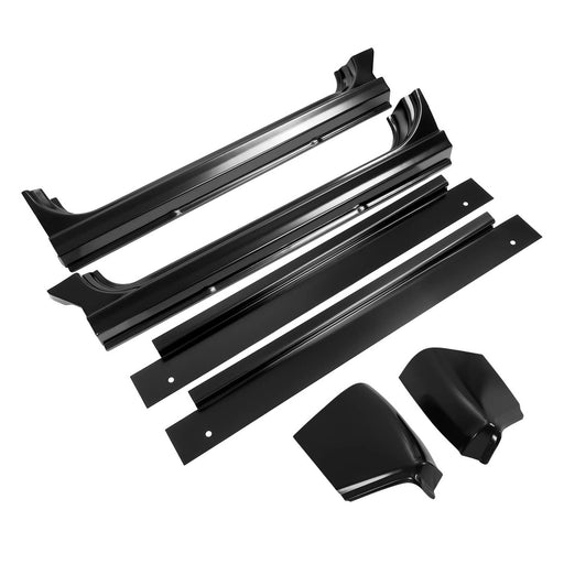 DURAFORCE Inner Outer Rocker Panel Cab Corner for Chevrolet for GMC C/K K10 1960-1966 6PC