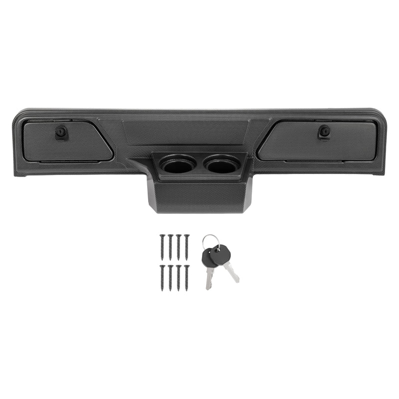 Carbon Fiber Style Dash Cover for EZGO Marathon 1986-1994 Golf Cart