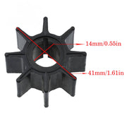 DURAFORCE 47-803748 Water Pump Impeller for Nissan Tohatsu 15 20 HP 9.9 209cc Outboard