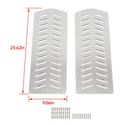 DURAFORCE Universal Car Parts Hood Louver Vent Panel Set Hood Cooling Kit