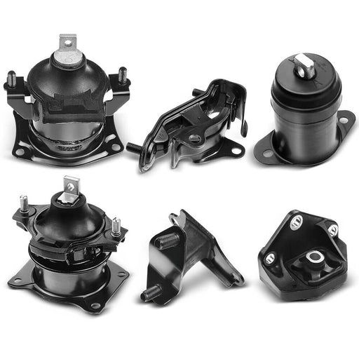 DURAFORCE 6PCS Engine Motor & Transmission Mount Set for 2003-2007 Honda Accord 2.4L