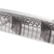 DURAFORCE Chrome Hood Side Grille Air Intake Vent Cover ABS for Freightliner M2 2002-2018