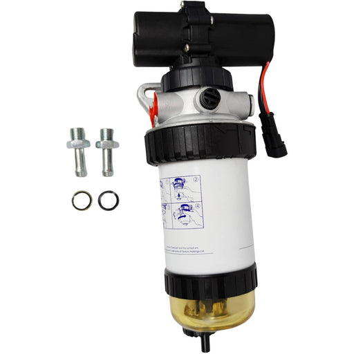 DURAFORCE Fuel Pump Filter for New Holland LB110 LB115 6610S 6810S 7610S TB120 TB80 TS100