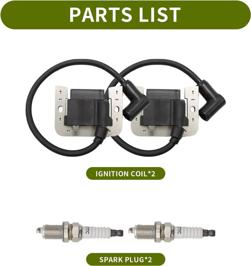 Ignition Coil Module for Kohler Command CH740 CV740 CH750 27HP 2 Pieces