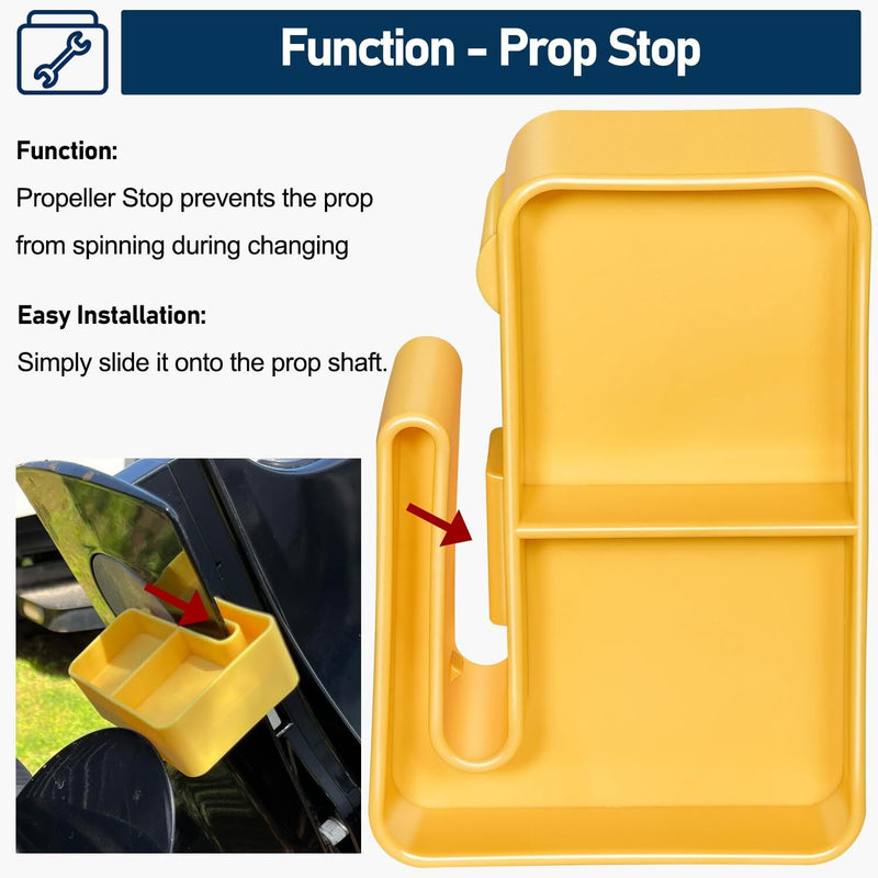 Prop Stop Propeller Block for All Outboard and Stern Drive Applications