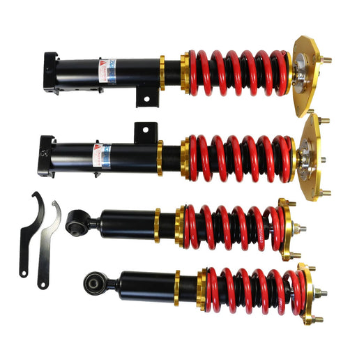 DURAFORCE Full Coilovers for 2000-2005 Mitsubishi Eclipse 3rd-Gen D53A D52A Adj Height