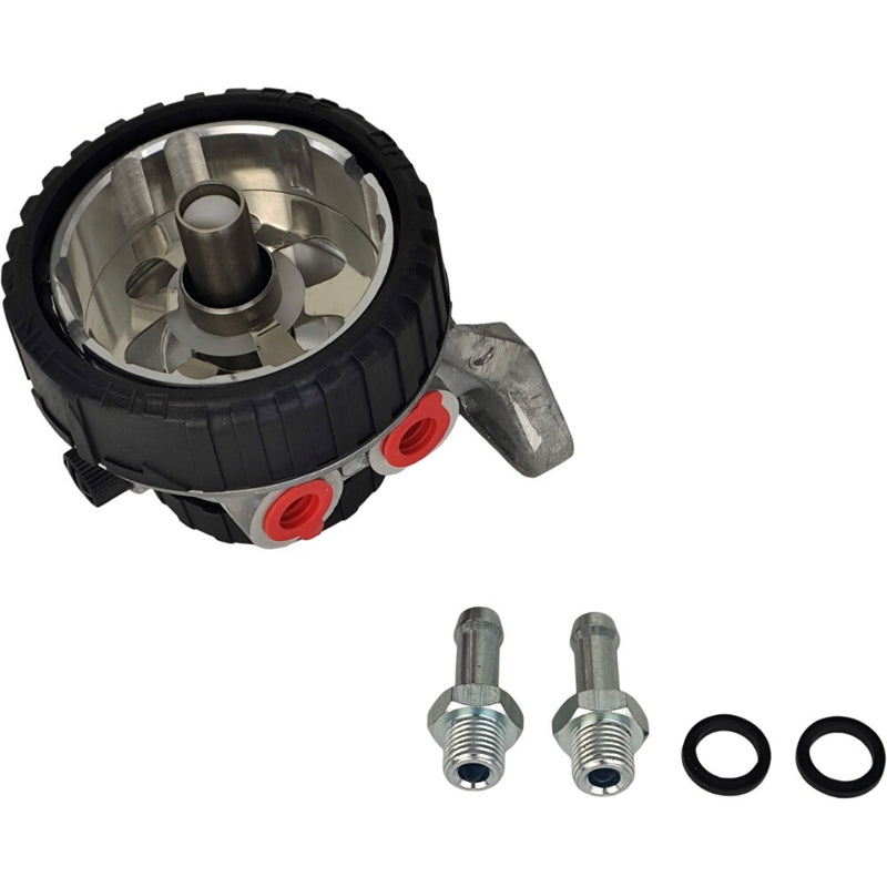 RE500160 Fuel Filter Head for John Deere 7610 7810 5410 6400 6410 5300 7410 7200