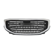 DURAFORCE 84431667 Front Upper Grille Chrome Black for GMC Acadia SLE SL 2017-2019