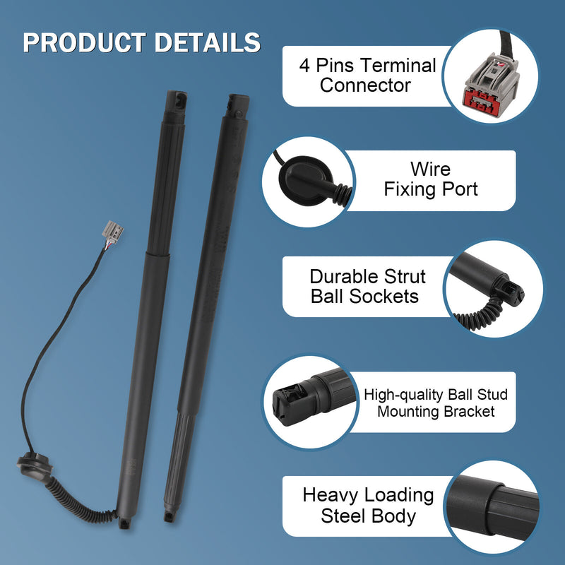 Left Right Power Liftgate Actuators Set 2 for Yukon Tahoe Suburban 84306929