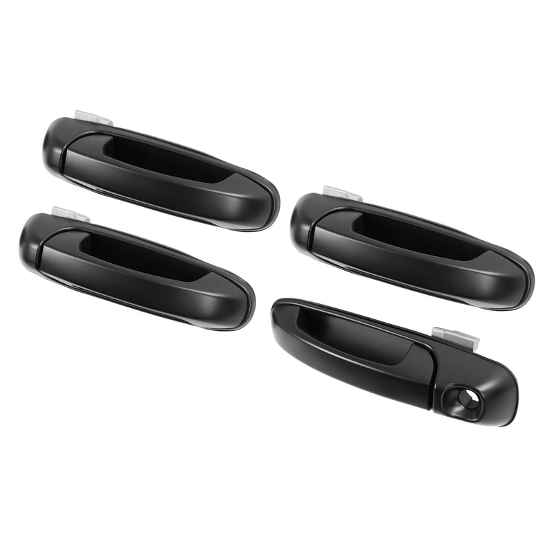 Exterior Door Handle Set for Dodge Ram 1500 2002-2011 Front Rear 4 Pieces
