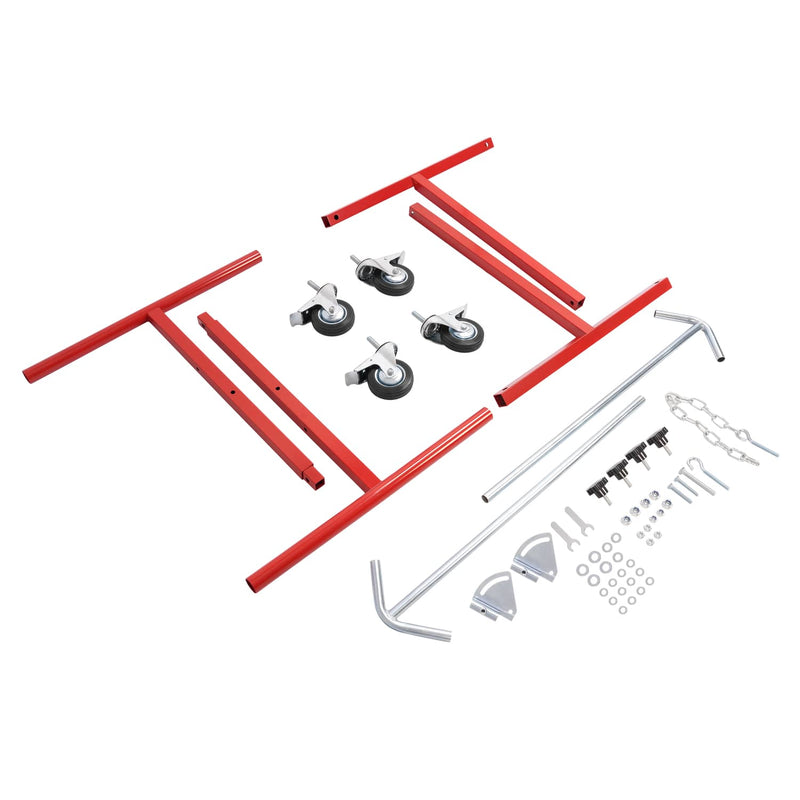 DURAFORCE 300LBS Adjustable Bumper Storage Stand Paint Repair Tools for Auto Body Fender