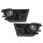 DURAFORCE Front Bumper Fog Lights Driving Lamps And Bezels for Ford Mustang 2010-2012 Left