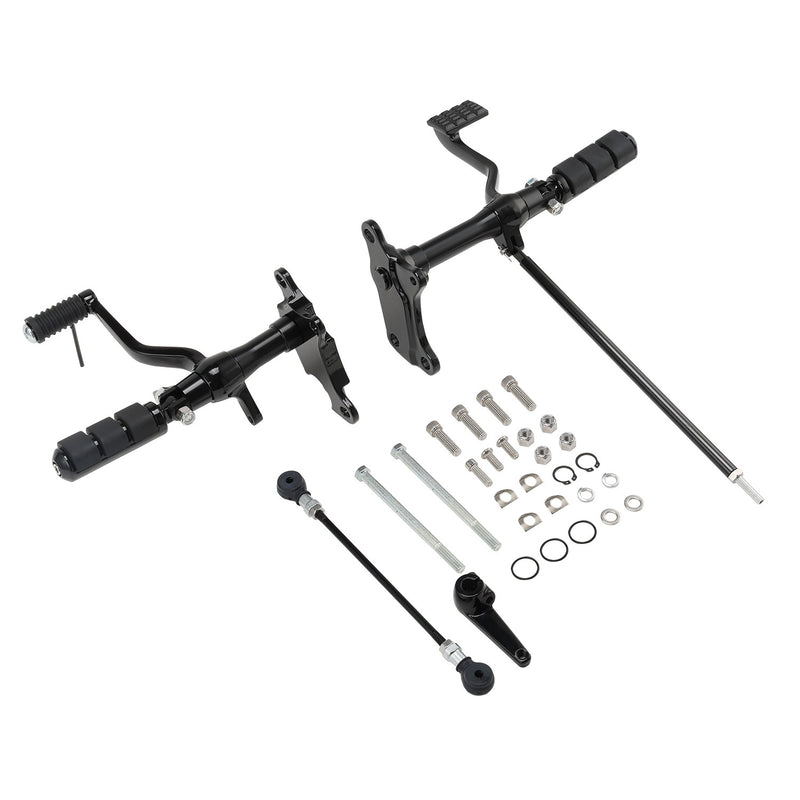 Forward Control Kit Pedal Pegs Foot Rest for Harley Sportster 1200 883 91-03