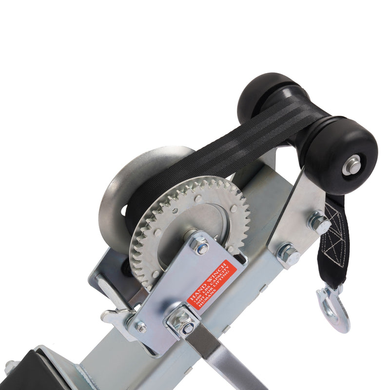 1400lbs Galvanized Winch Stand Adjustable Sturdy Steel for Heavy Capacity