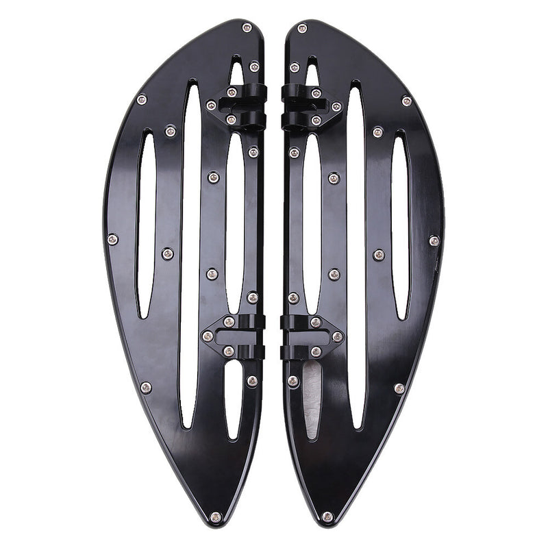 Front Rear Driver Passenger Stretched Floorboard for Harley Touring Models 1984+