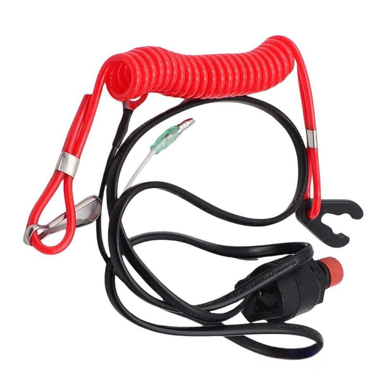 DURAFORCE 6E9-82575-09 Kill Stop Switch for Yamaha 15HP 25HP 30HP 40HP Motors