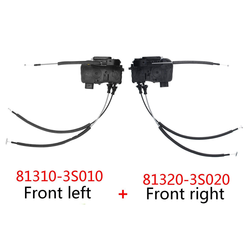 2Pcs Door Lock Latch Actuators for Hyundai Sonata 2011-2015 Front Left and Right