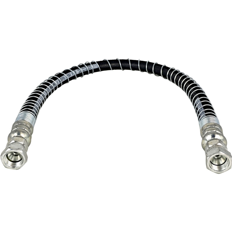 24" LPG Hose Crimped Liquid Propane Universal Assembly with Spiral Guard Tank